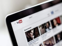 youtube channel homepage